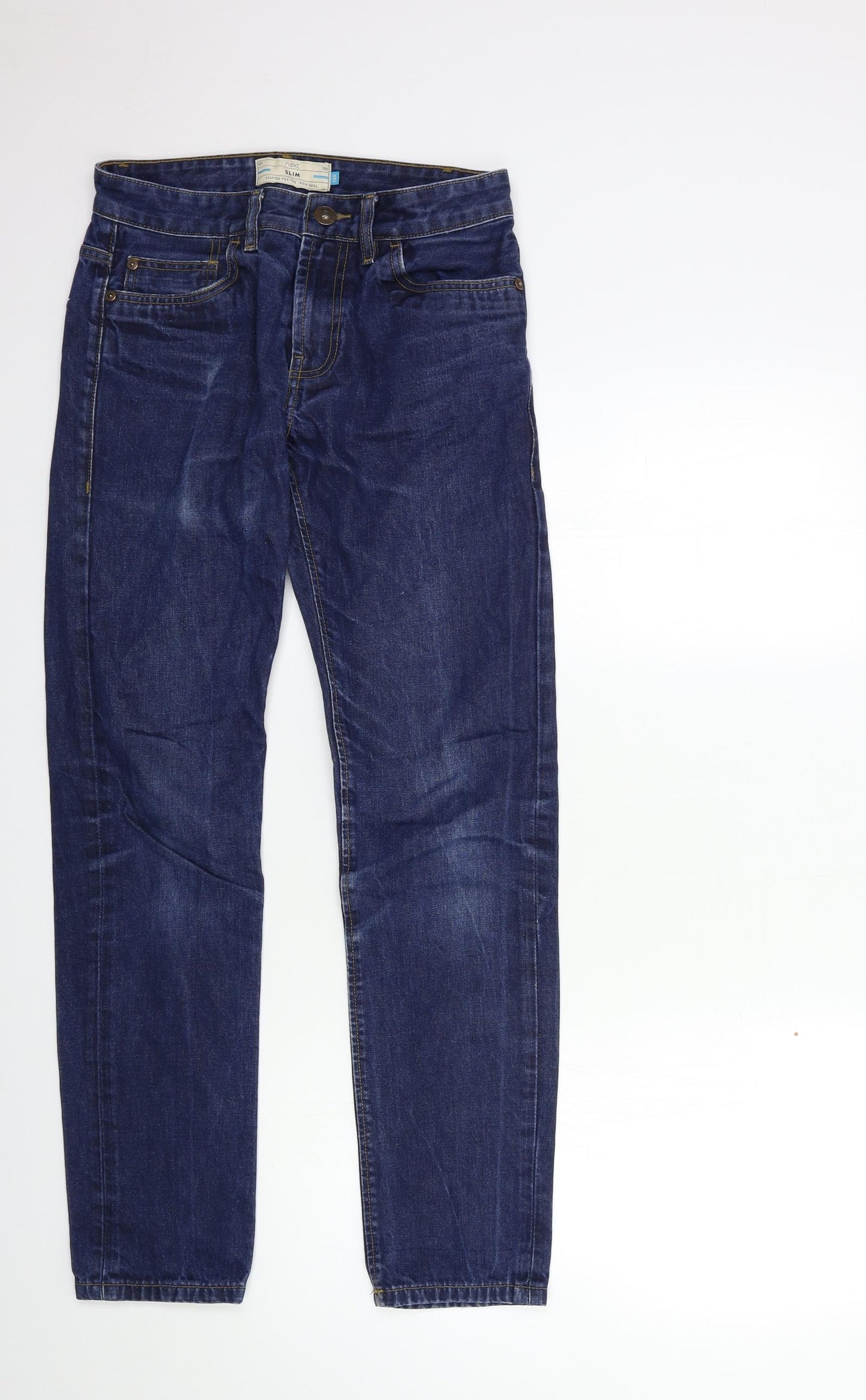 NEXT Mens Blue  Denim Straight Jeans Size 28 in L29 in