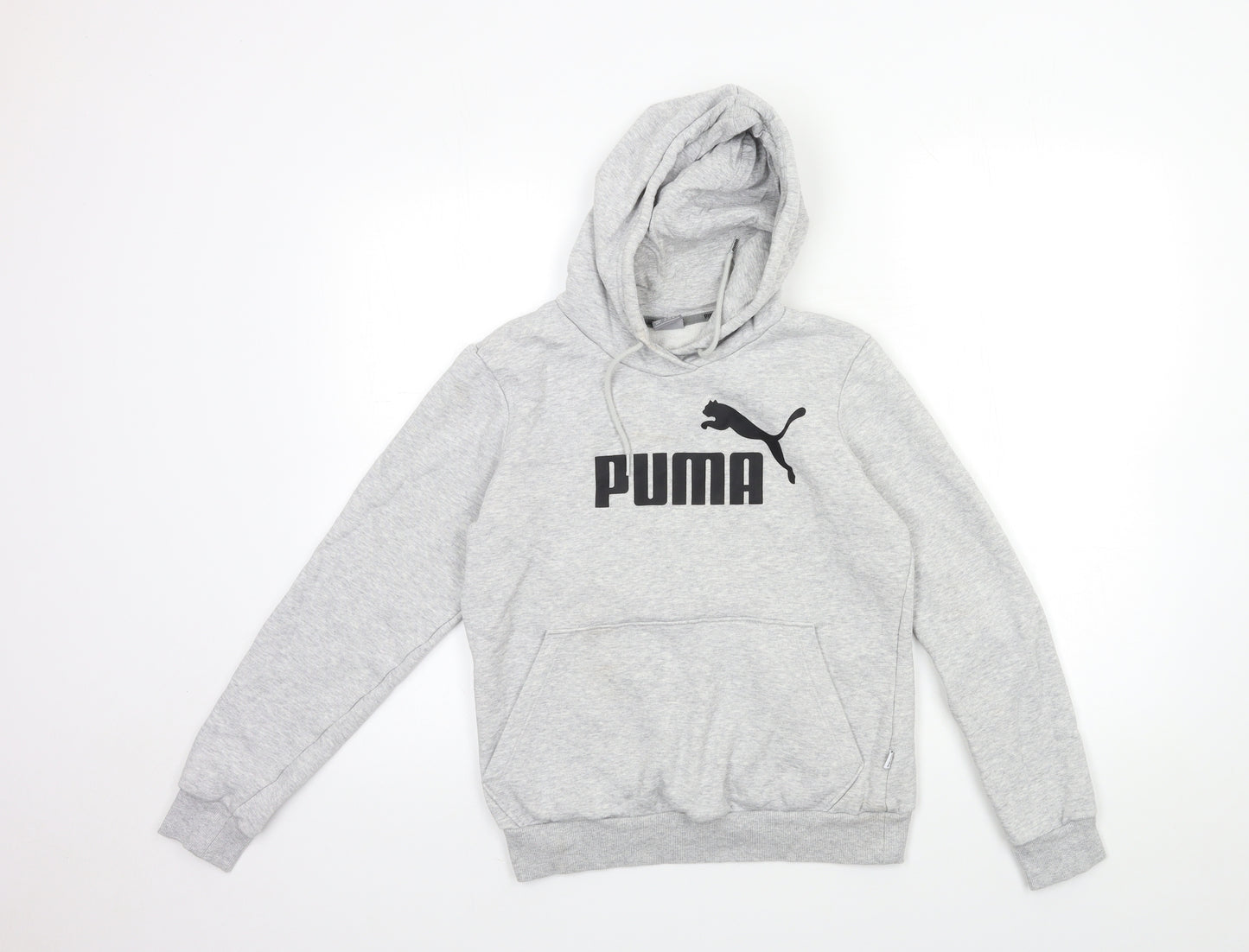 PUMA Womens Grey   Pullover Hoodie Size 10