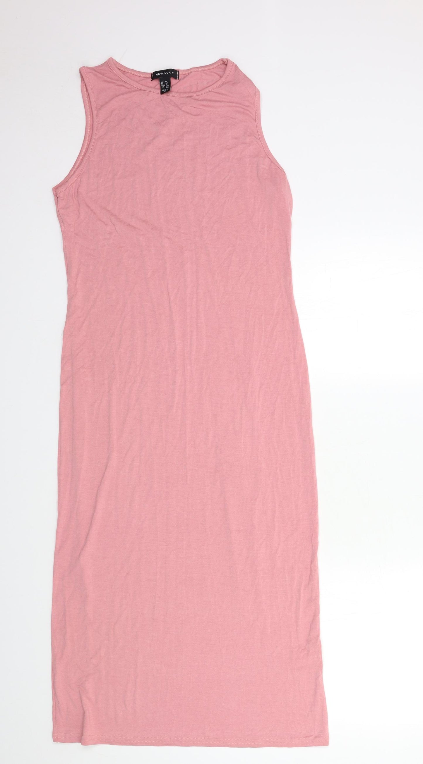 New Look Womens Pink   Slip Dress  Size 14