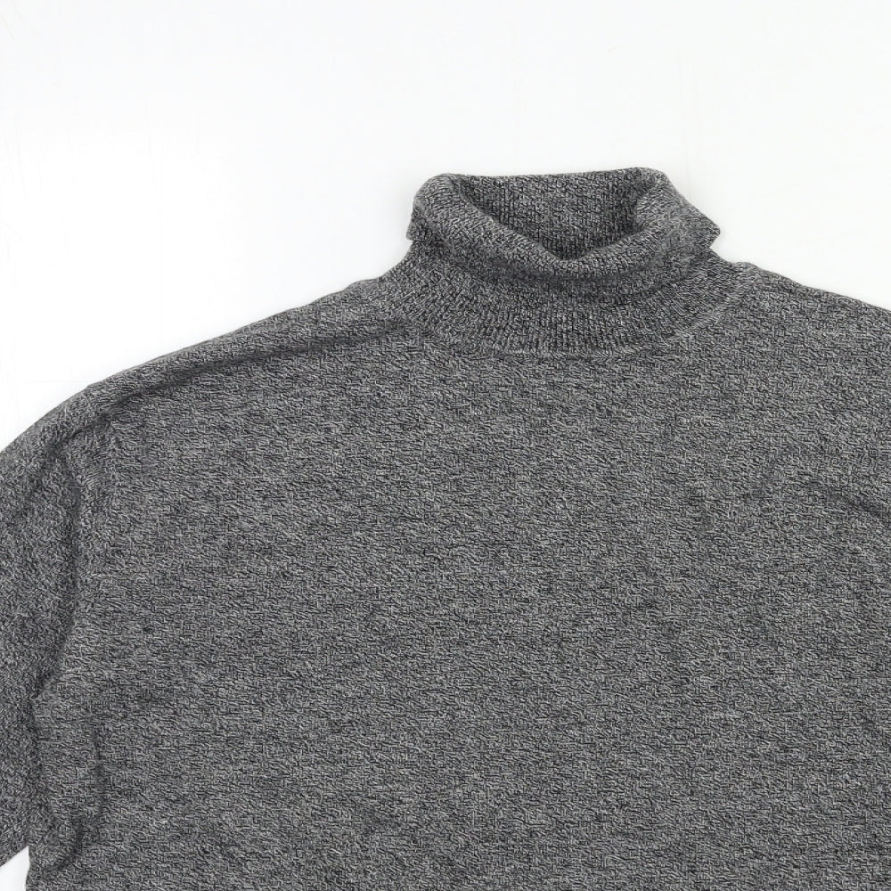 Primark Mens Grey  Knit Pullover Jumper Size M