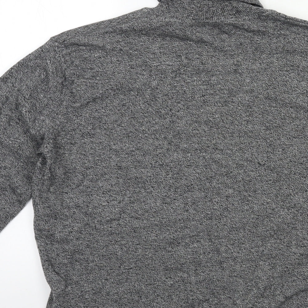 Primark Mens Grey  Knit Pullover Jumper Size M