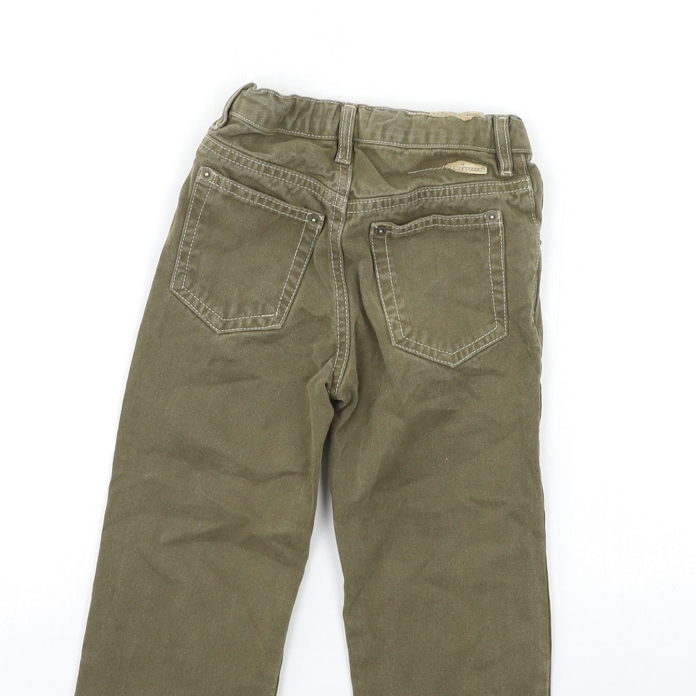 Mochino Baby Green  Denim Cargo Jeans Size 24 Months