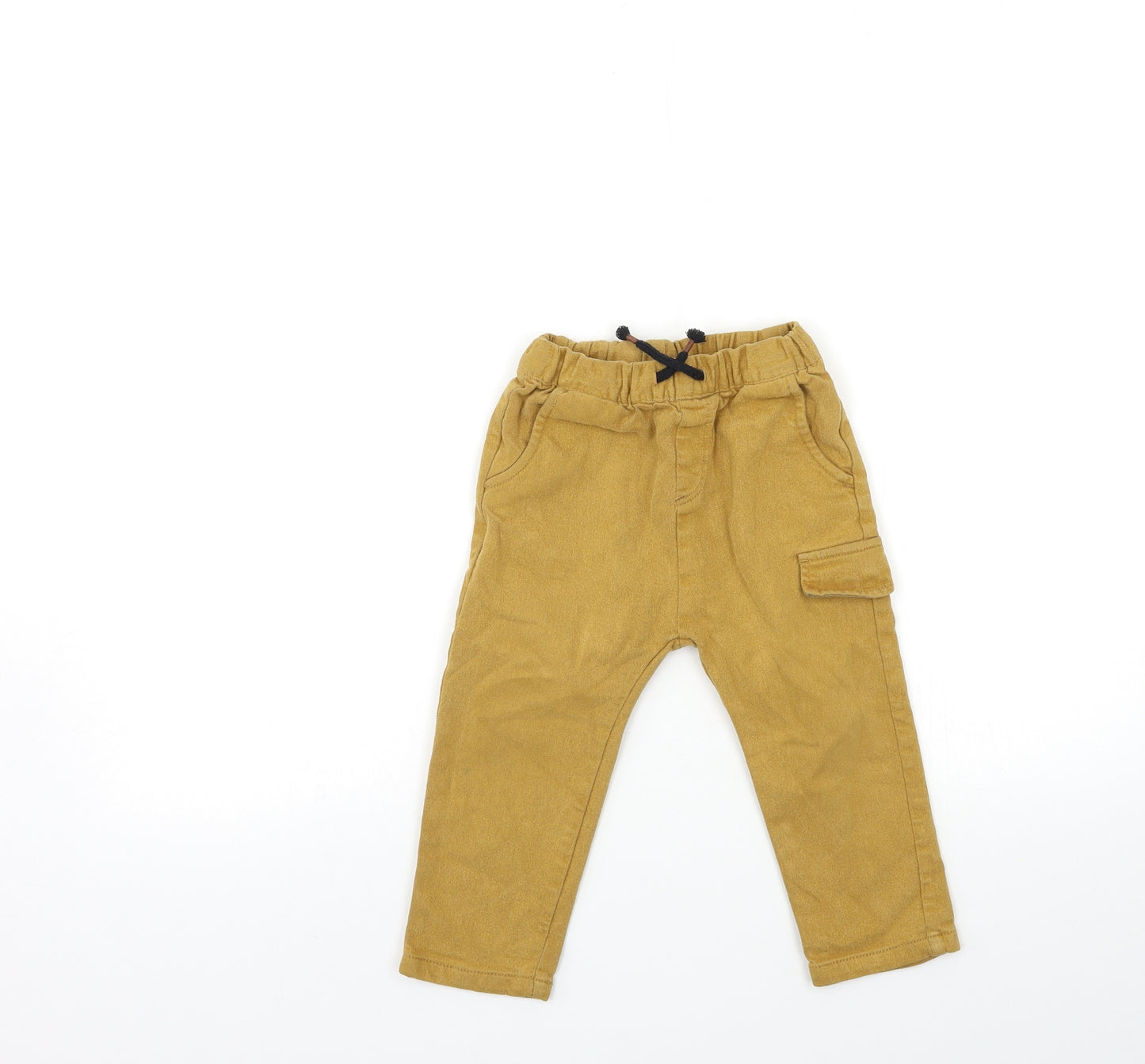 Zara Boys Beige   Straight Jeans Size 2-3 Years