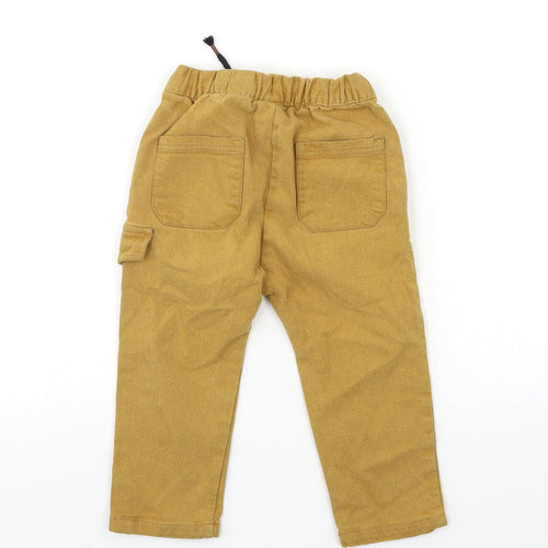 Zara Boys Beige   Straight Jeans Size 2-3 Years