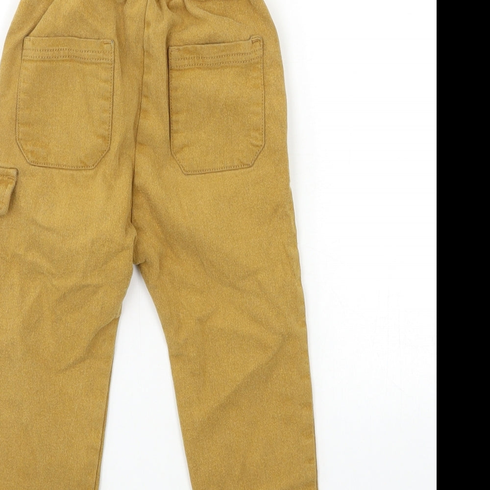 Zara Boys Beige   Straight Jeans Size 2-3 Years