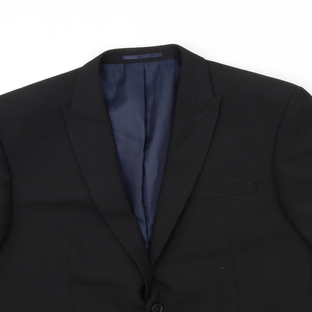 NEXT Mens Black   Jacket Suit Jacket Size 42