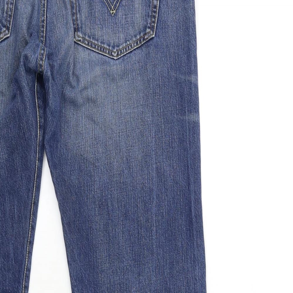Levi's Mens Blue  Denim Straight Jeans Size 38 in L32 in