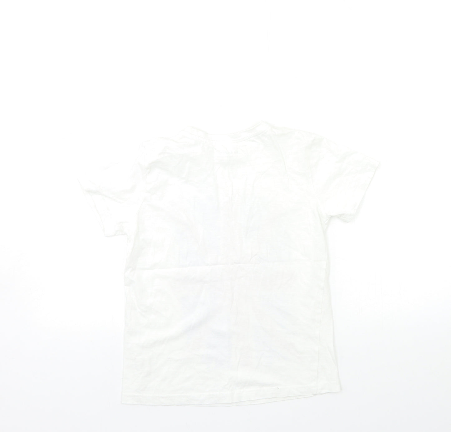 Primark Boys White   Basic T-Shirt Size 8-9 Years