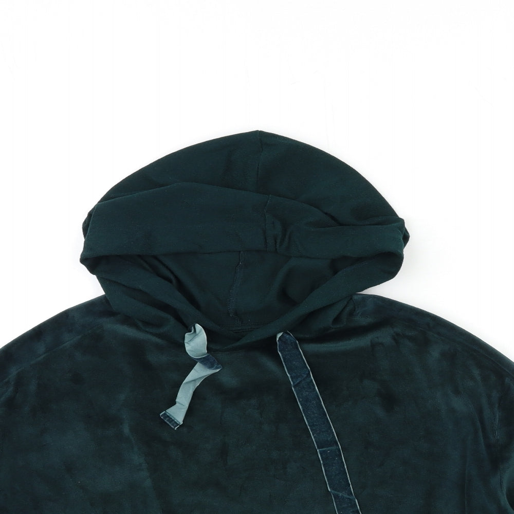 F&F Womens Green  Velour Top One Piece Size 8