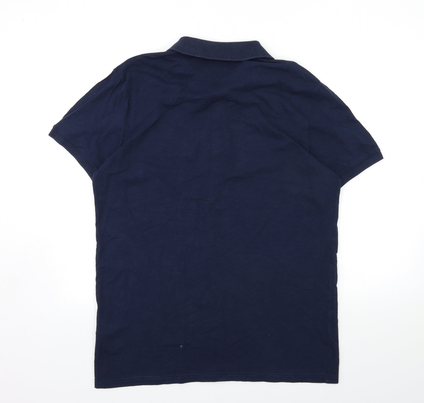 JACK & JONES Mens Blue    Polo Size L