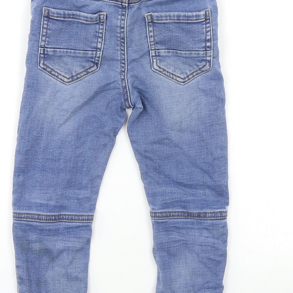 Matalan Boys Blue  Denim Straight Jeans Size 2-3 Years
