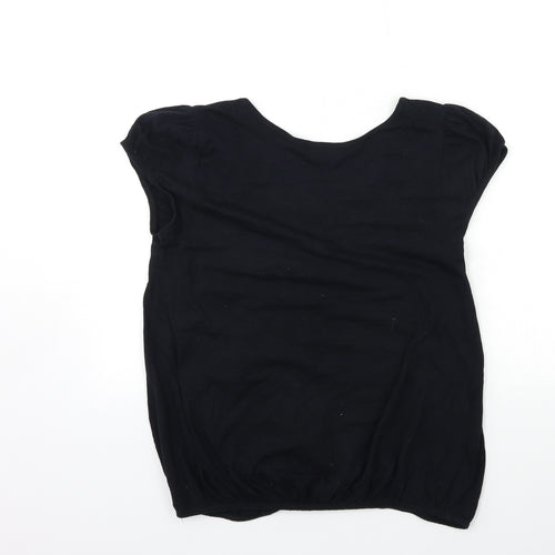 NEXT Womens Black   Basic T-Shirt Size 12