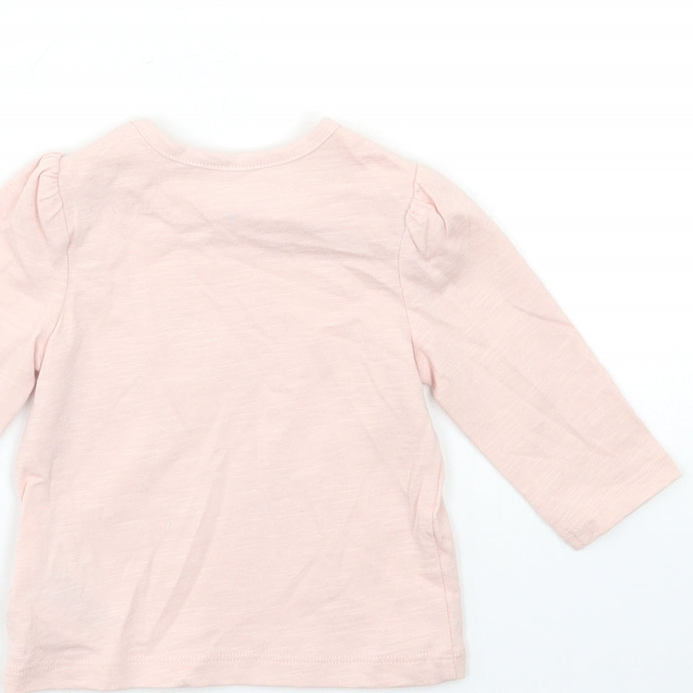 Mothercare Baby Pink   Basic T-Shirt Size 0-3 Months