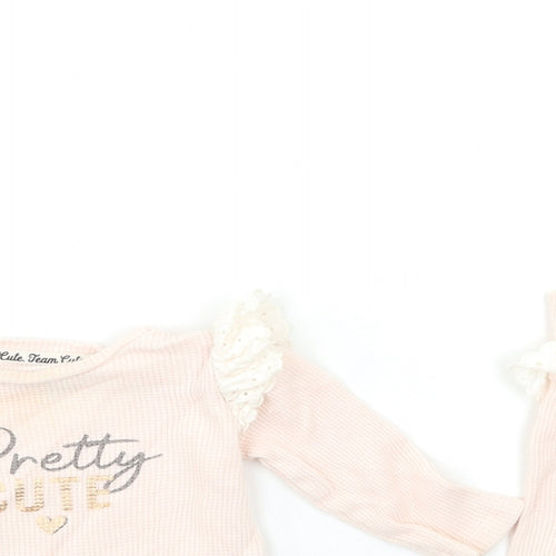 River Island Baby Pink   Trousers Set Outfit/Set Size 3-6 Months