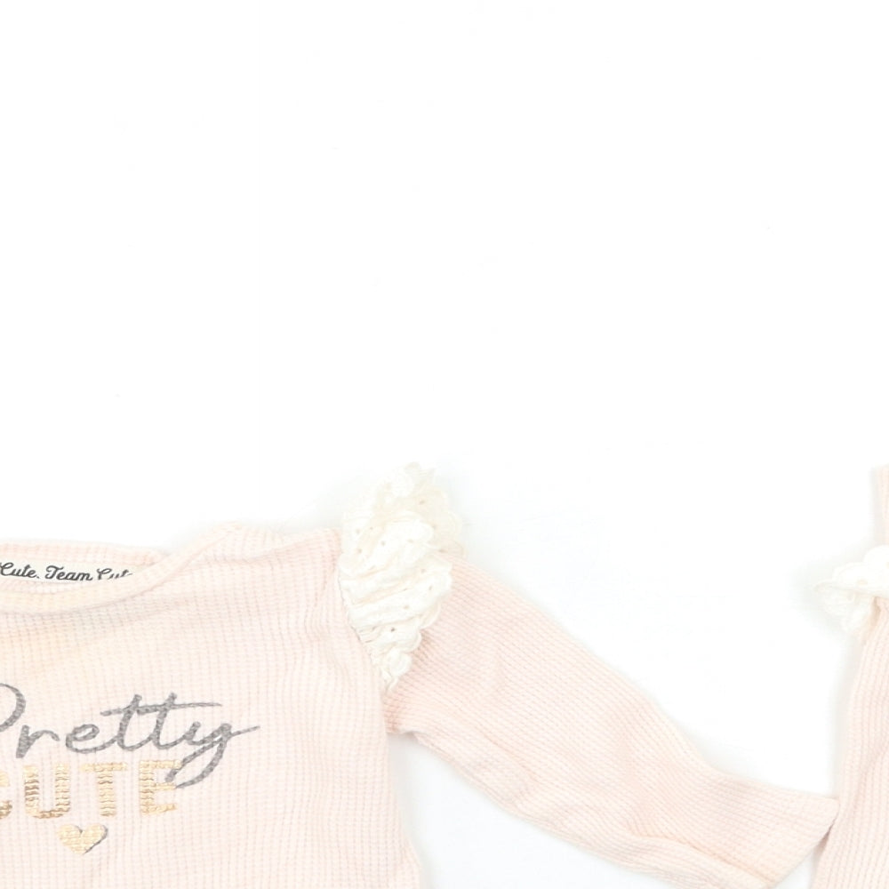 River Island Baby Pink   Trousers Set Outfit/Set Size 3-6 Months