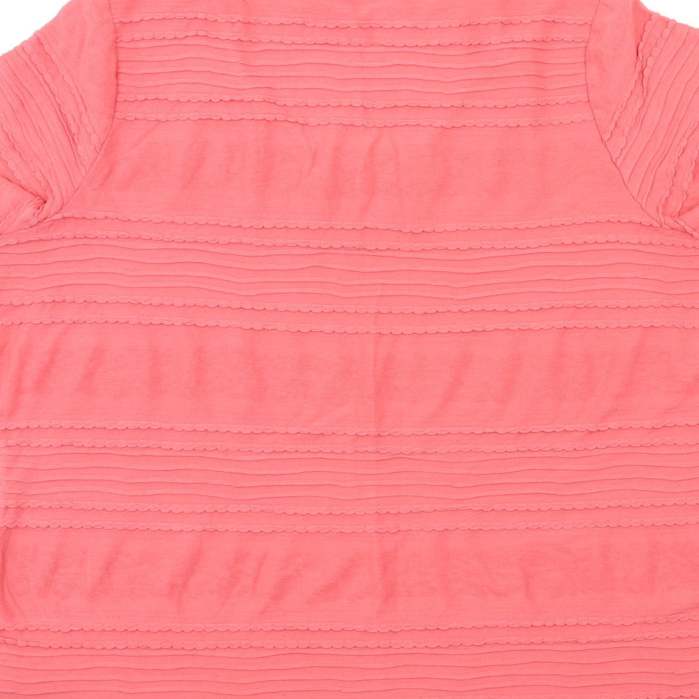 Per Una Womens Pink   Basic T-Shirt Size 22