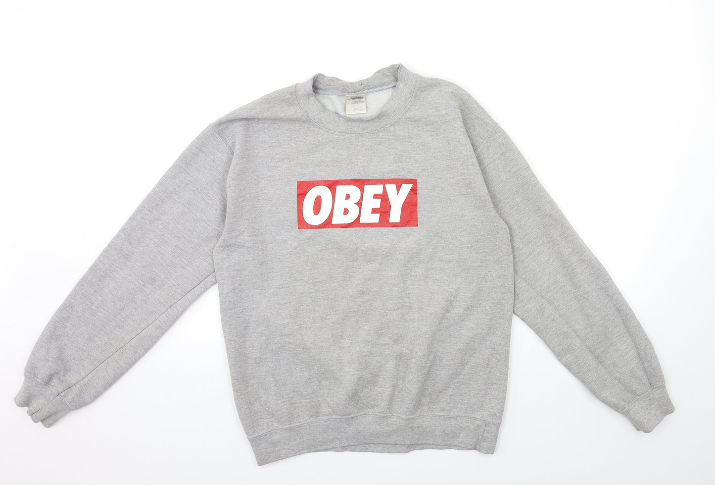 Gildan Womens Grey   Pullover Sweatshirt Size S