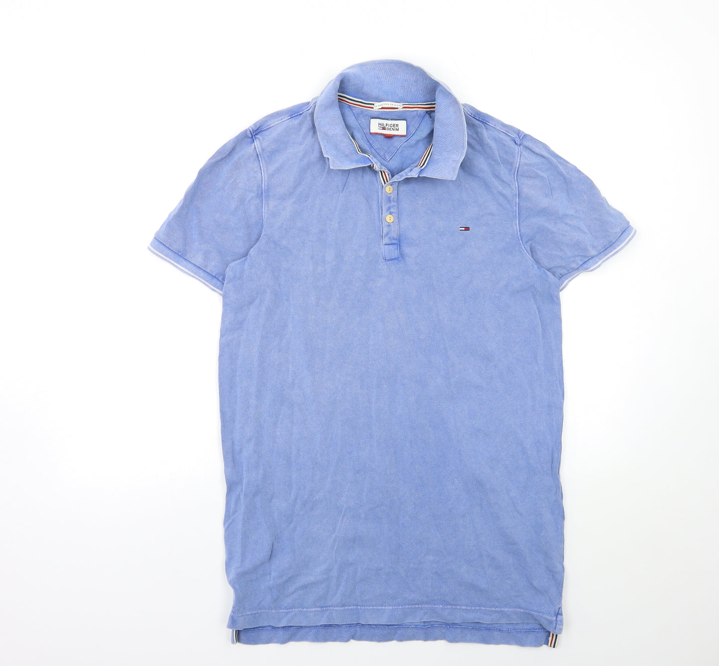 Tommy Hilfiger Mens Blue    Polo Size L