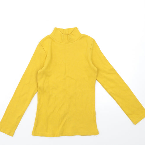 Primark Girls Yellow   Pullover Jumper Size 8-9 Years