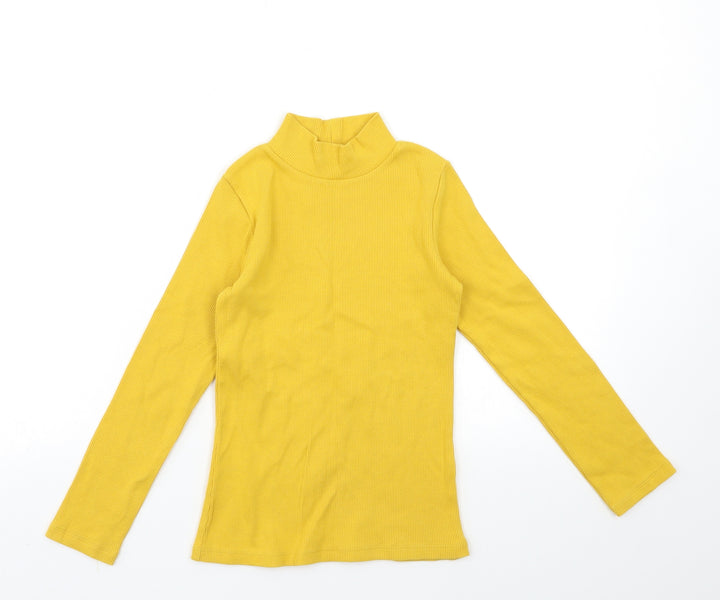 Primark Girls Yellow   Pullover Jumper Size 8-9 Years