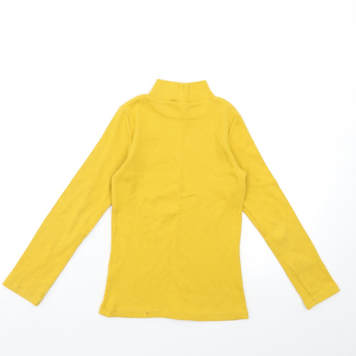 Primark Girls Yellow   Pullover Jumper Size 8-9 Years
