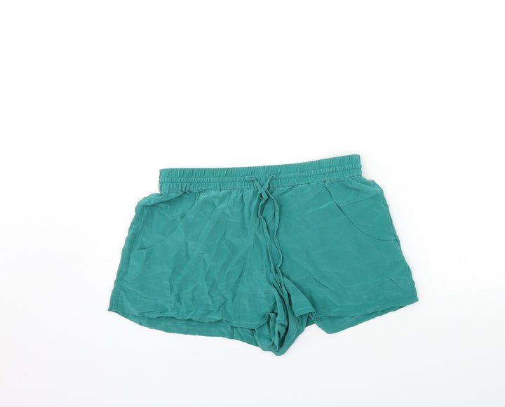French Connection Womens Green Hot Pants Shorts Size 6