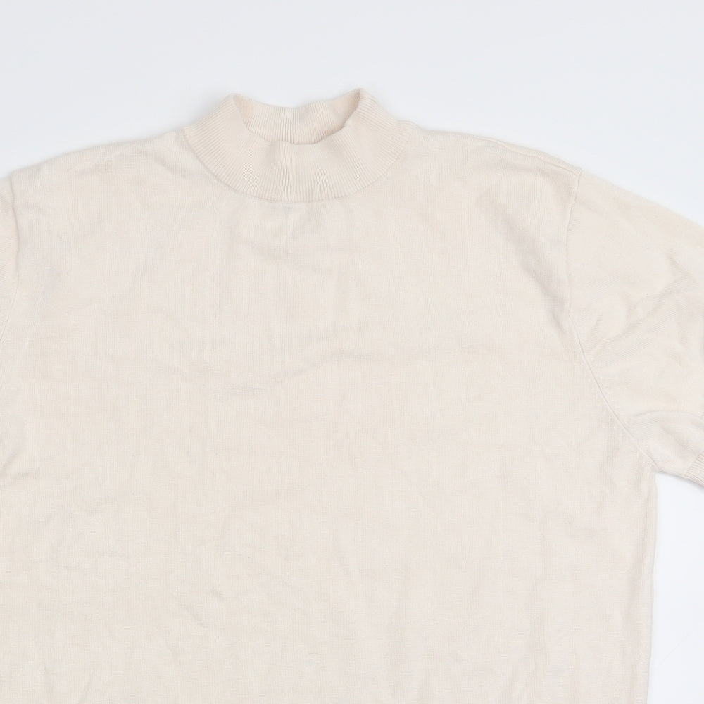 Zara Womens White   Basic T-Shirt Size M