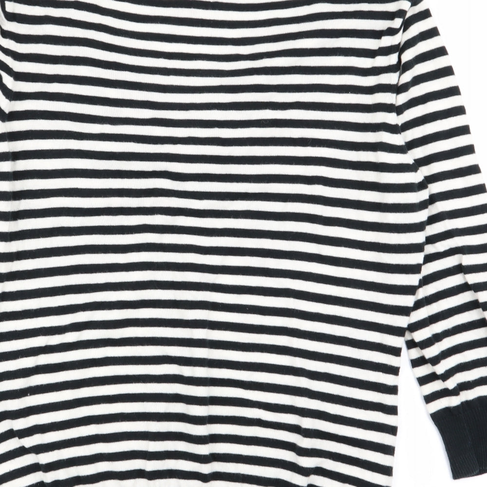 Monsoon Womens Multicoloured Striped  Pullover Jumper Size 16