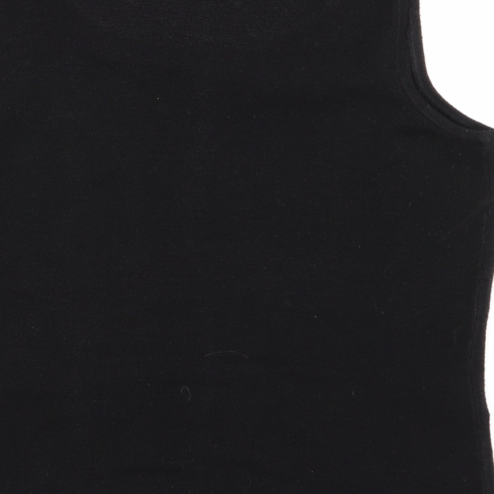 Dorothy Perkins Womens Black   Basic Tank Size 14