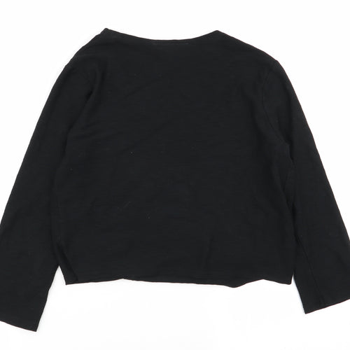 Adini Womens Black   Cardigan Jumper Size S