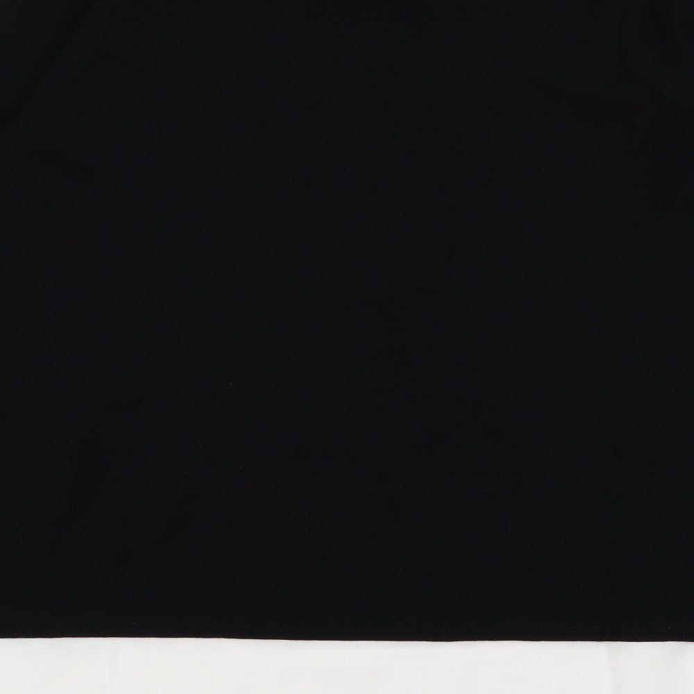 Linea Womens Black   Pullover Jumper Size L  - blouse/jumper