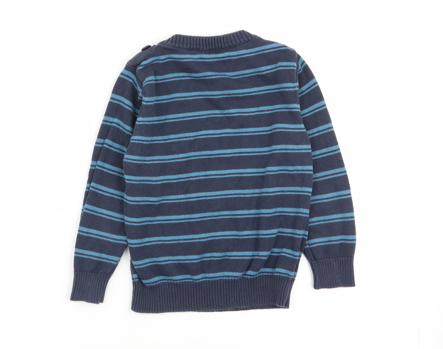 Asda George Boys Multicoloured Striped   Jumper Size 18-24 Months