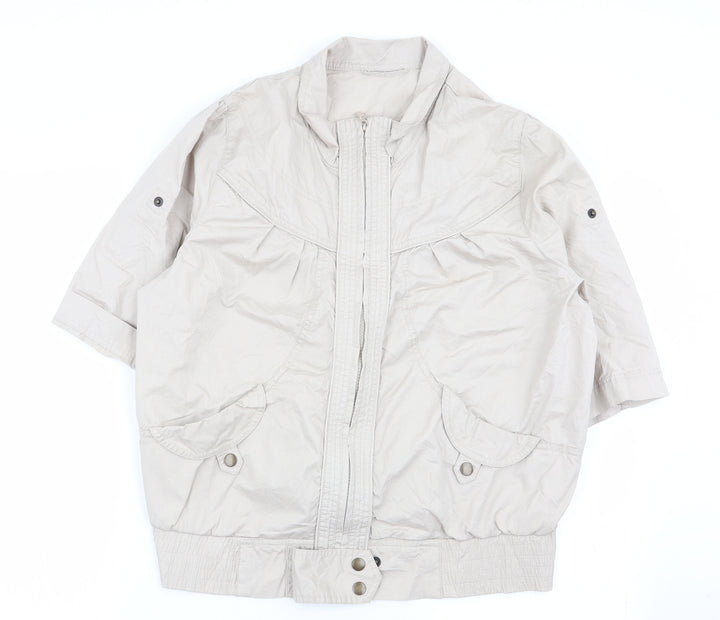 Dorothy Perkins Womens Beige Jacket Size 18