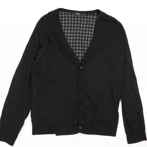 Brave Soul Womens Black   Cardigan Jumper Size XL
