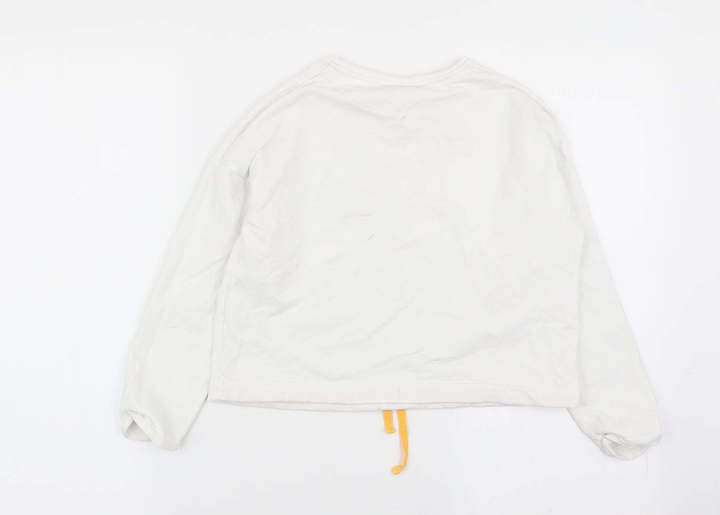 M&S Girls White   Pullover Jumper Size 9-10 Years