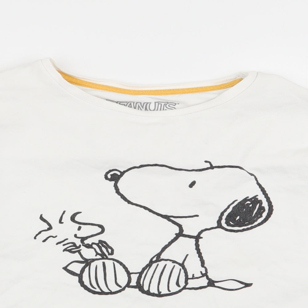 M&S Girls White   Pullover Jumper Size 9-10 Years