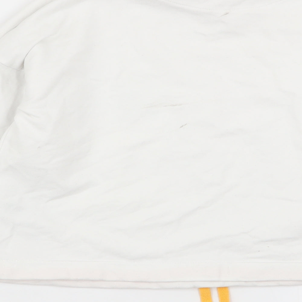M&S Girls White   Pullover Jumper Size 9-10 Years