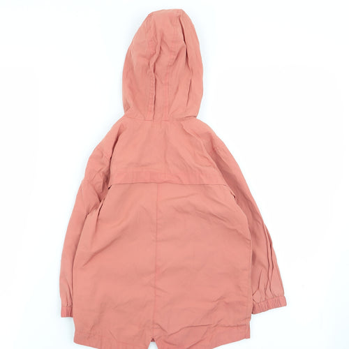 M&S Boys Orange   Jacket Coat Size 2-3 Years