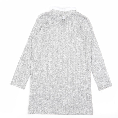 Primark Girls Grey   Fit & Flare  Size 8-9 Years