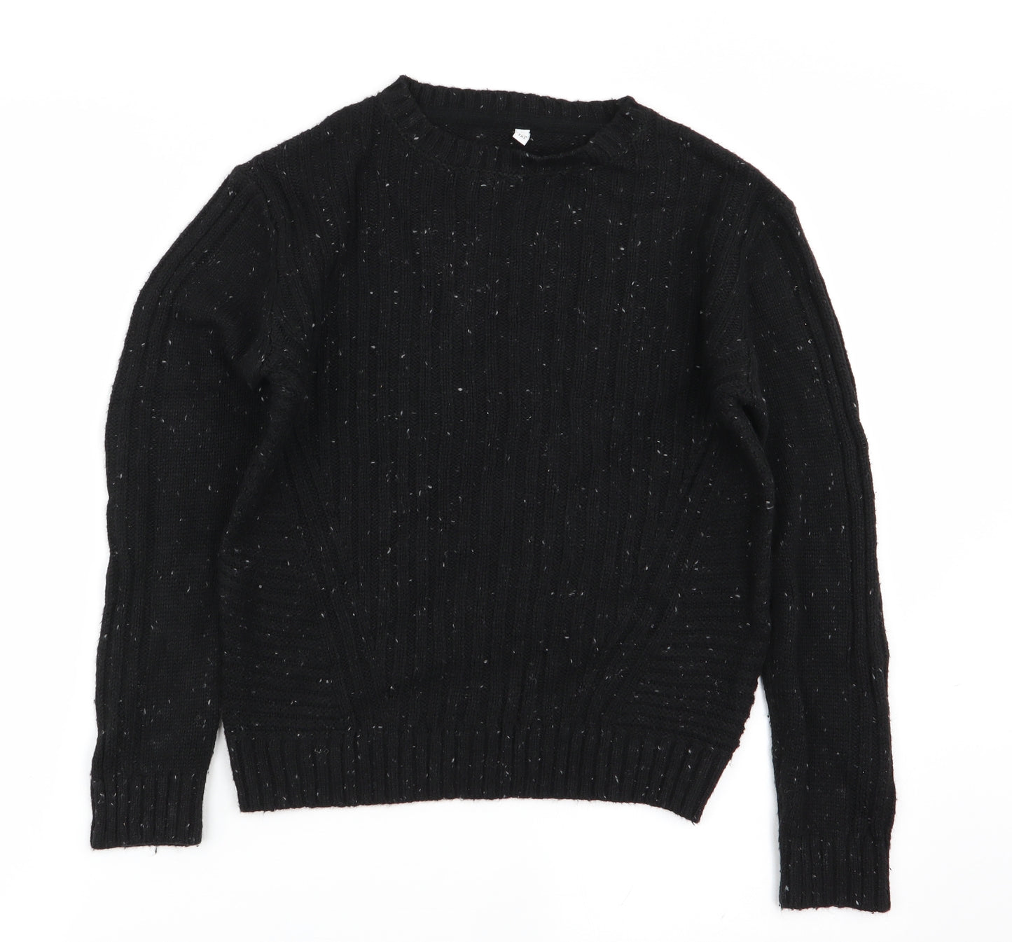 M&S Girls Black   Pullover Jumper Size 9-10 Years