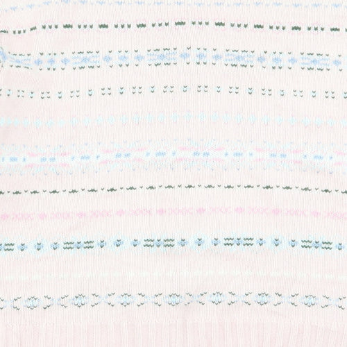 cameo rose Womens Multicoloured Geometric  Cardigan Jumper Size L