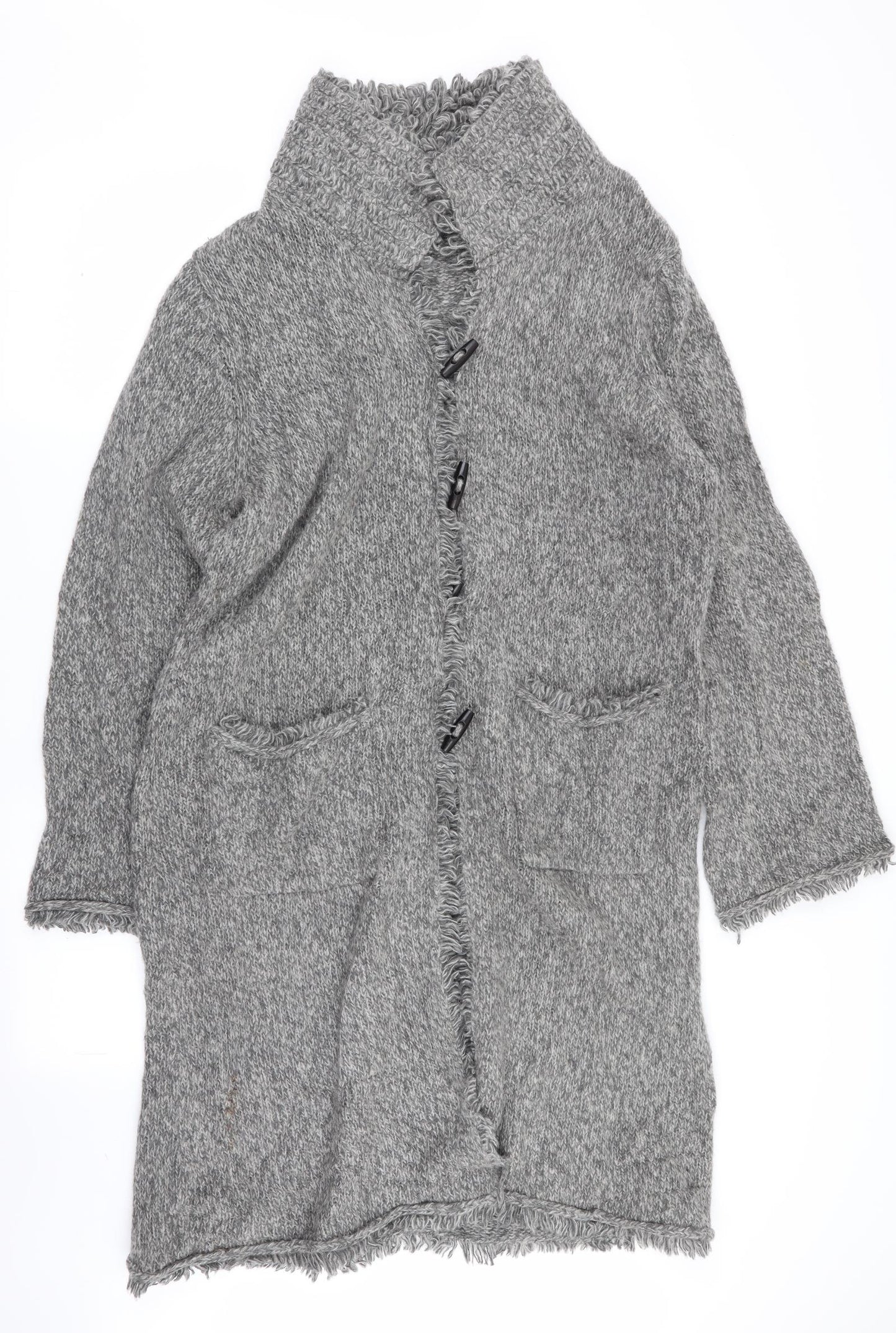 NEXT Womens Grey   Cardigan Jumper Size XL