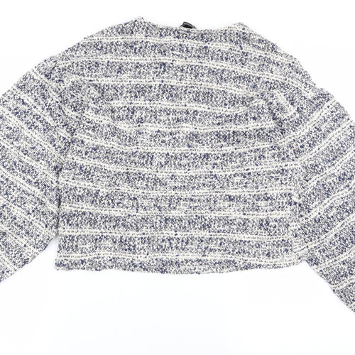 New Look Womens Multicoloured Geometric  Pullover Jumper Size M