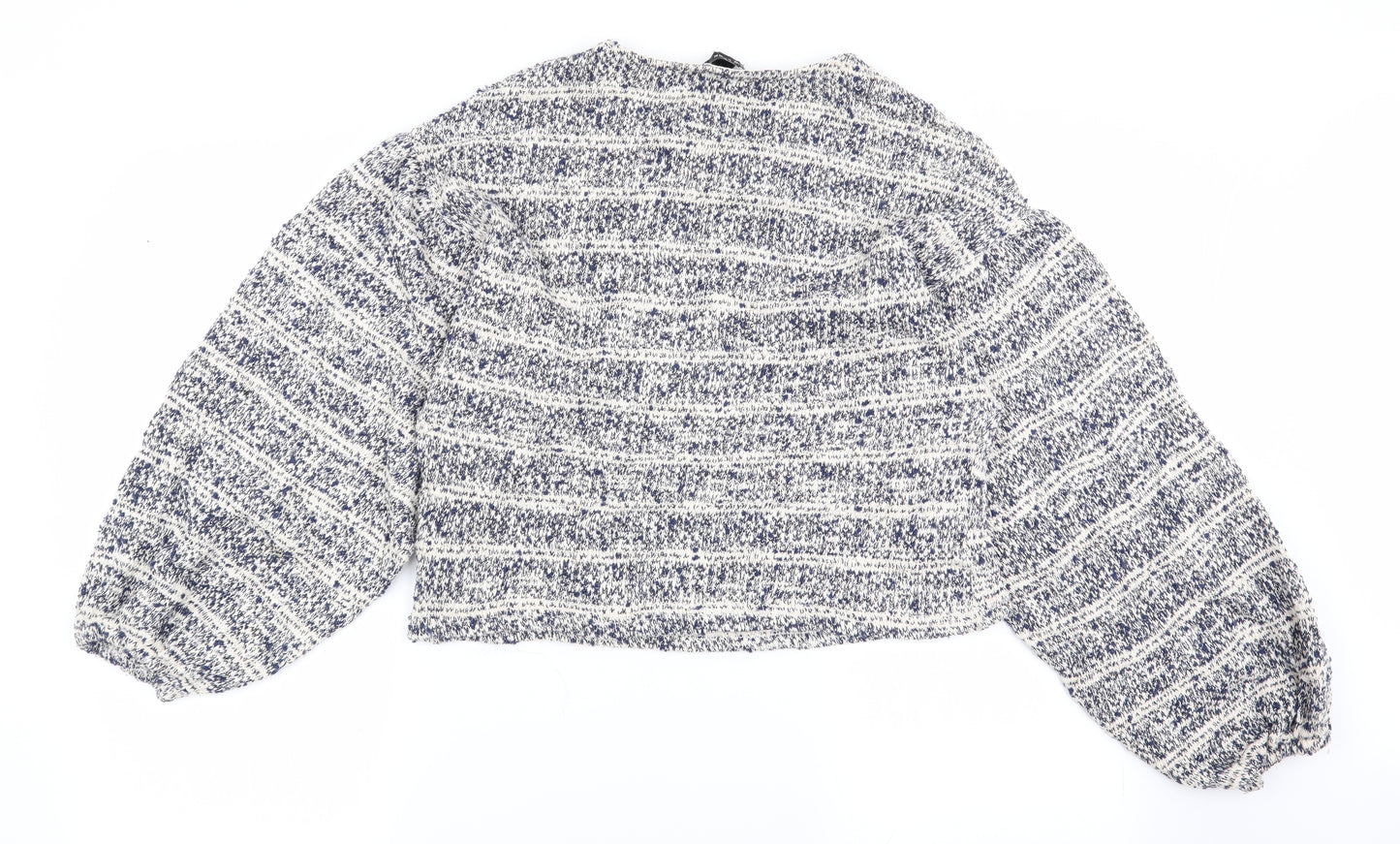 New Look Womens Multicoloured Geometric  Pullover Jumper Size M
