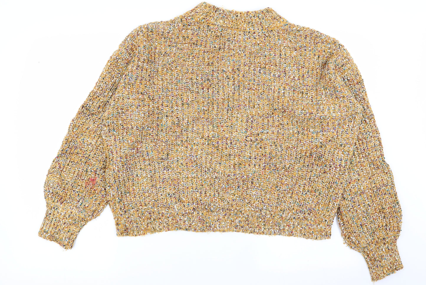 Papaya Womens Yellow   Pullover Jumper Size L