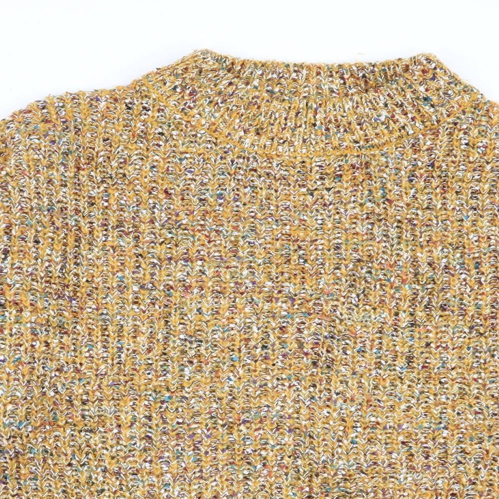 Papaya Womens Yellow   Pullover Jumper Size L
