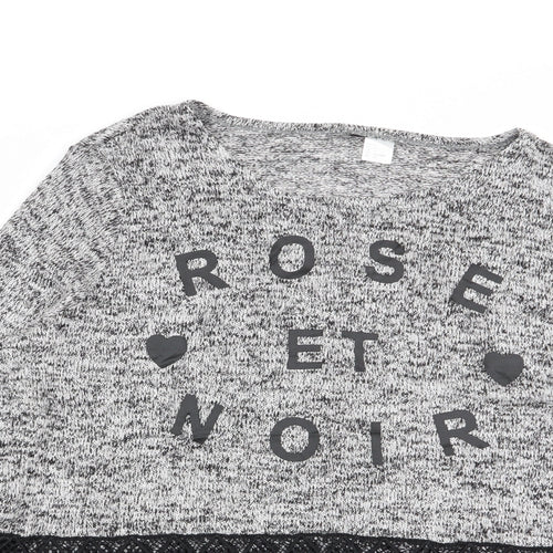 Preworn Womens Grey   Basic T-Shirt Size S