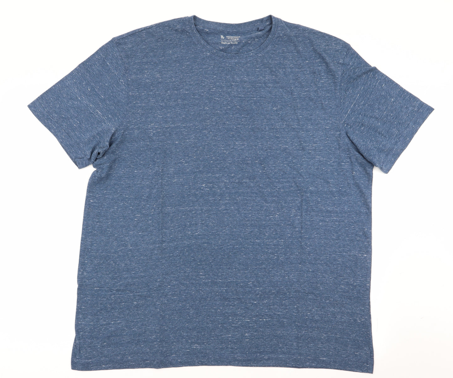 TU Mens Blue    T-Shirt Size 2XL