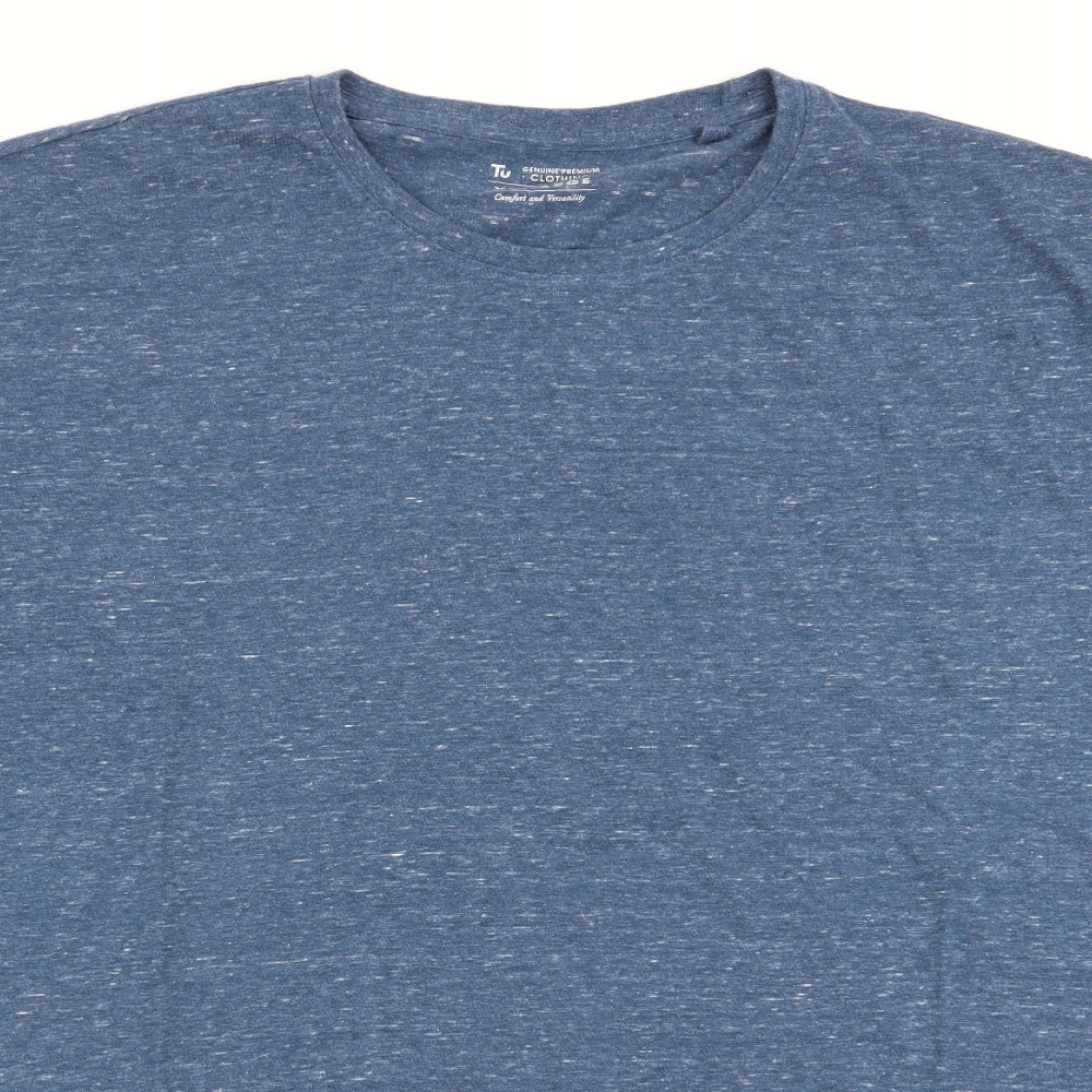 TU Mens Blue    T-Shirt Size 2XL