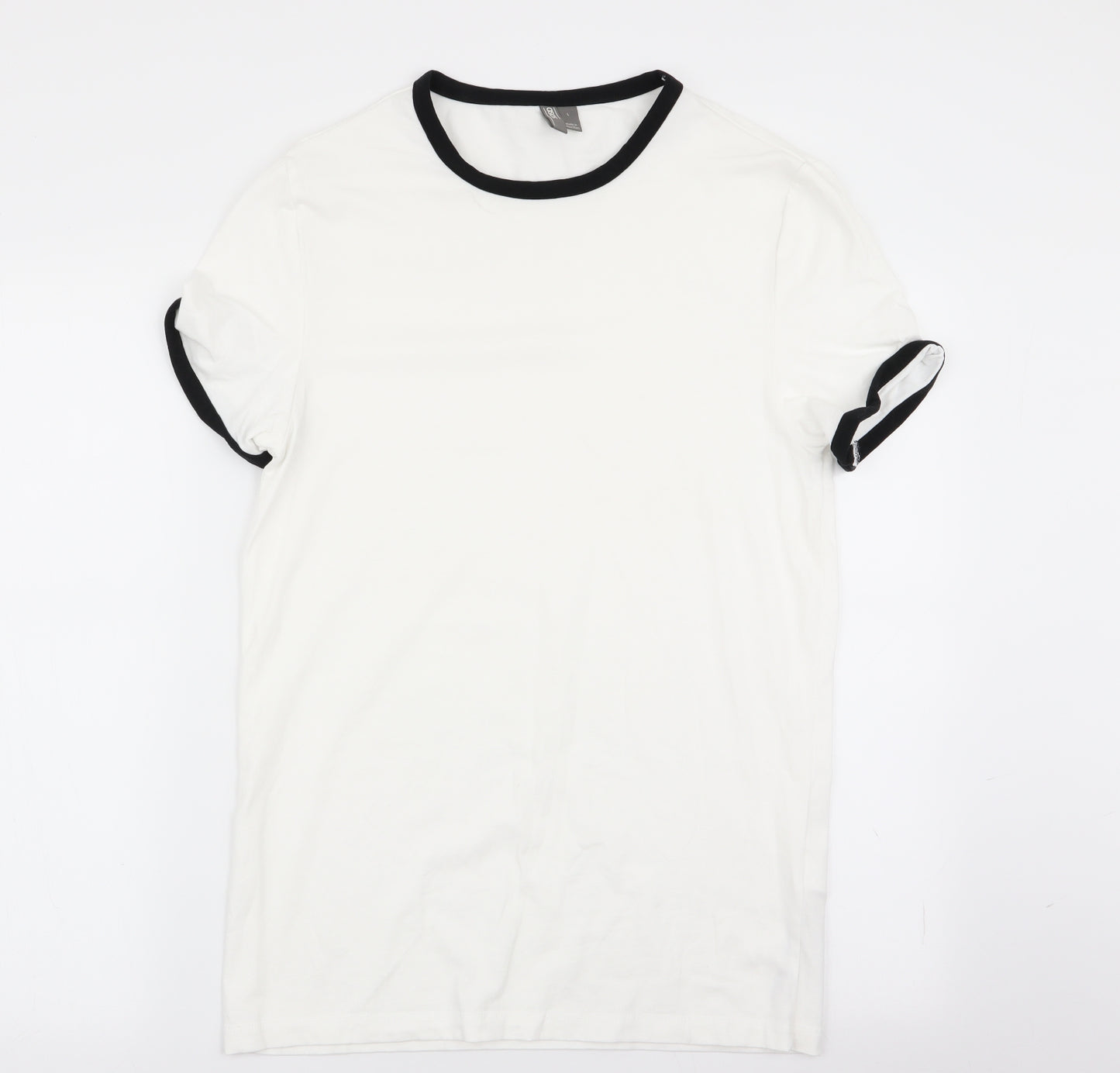 ASOS Mens White    T-Shirt Size L